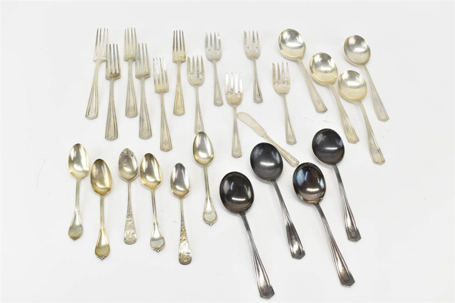 Sterling Silver Forks and Spoons