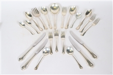 Wallace Sterling Silver "Grand Colonial" Flatware 