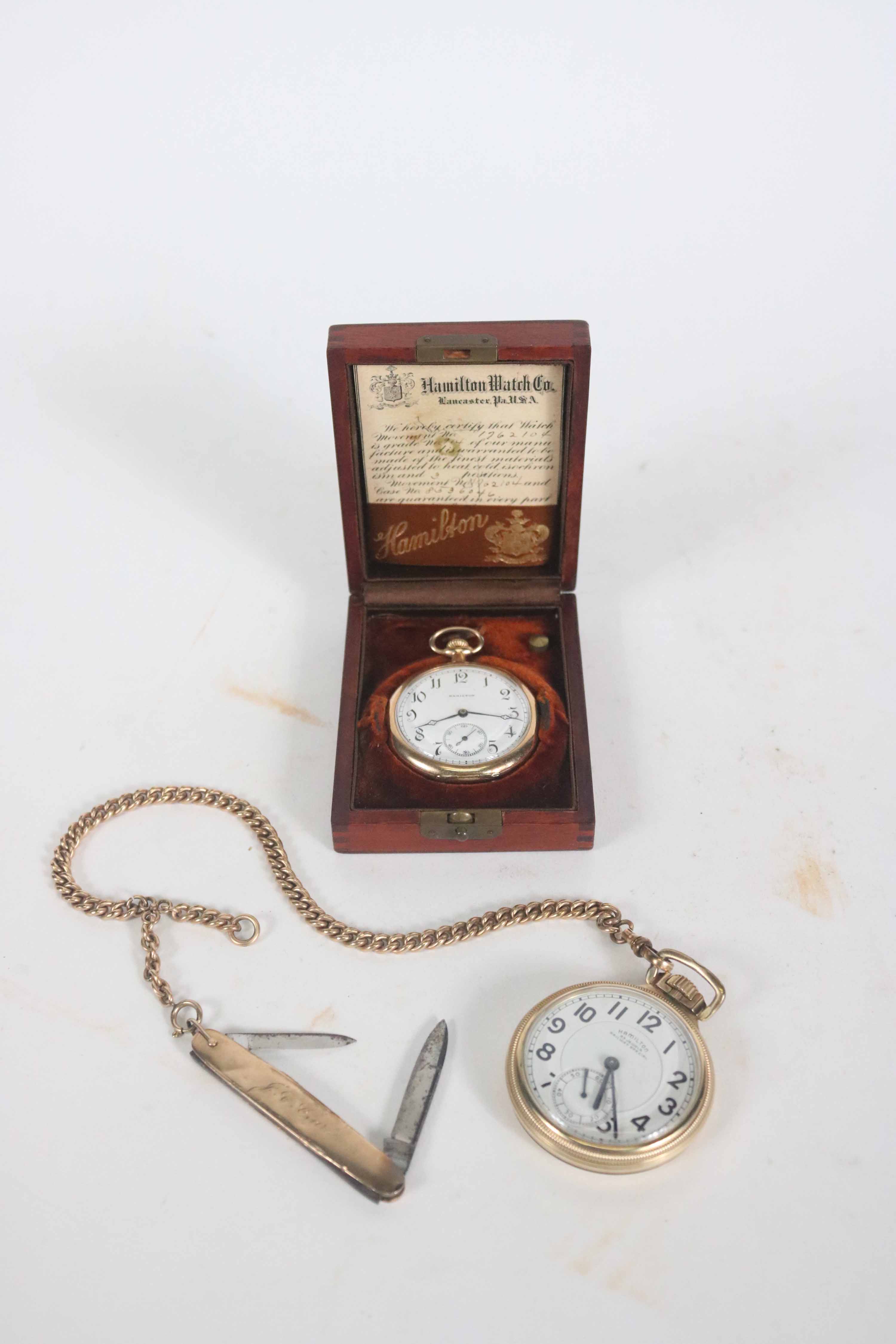 Hamilton Railway Special Pocket Watch Set Time