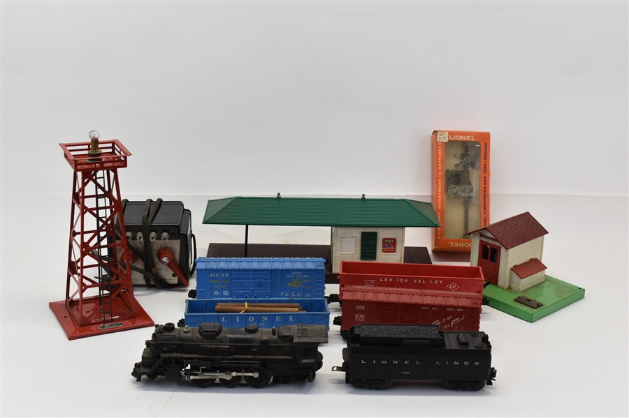 Group of Lionel Train Equipment and Accessories