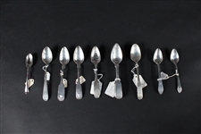 American 18/19th C. Coin Silver Spoons
