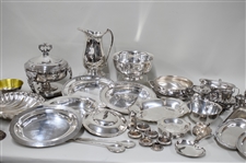 Assorted Silver Plated Table Articles