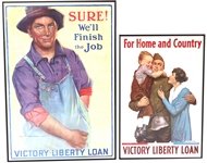 Two Victory Liberty Loan Posters