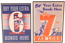 Two Buy Extra Bonds Posters