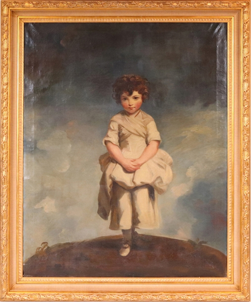 After Sir Joshua Reynolds, Oil on Canvas, Girl