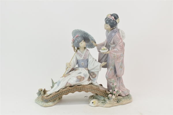 Lladro Springtime in Japan Figurine