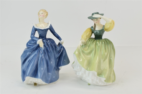 Two Royal Doulton Lady Figurines