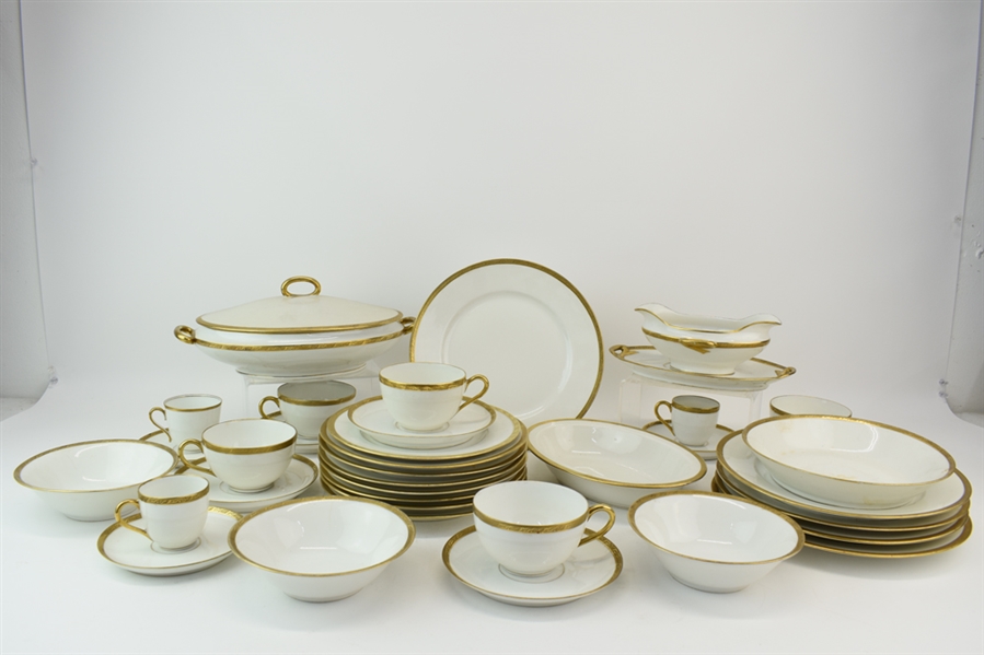 Vintage Partial Limoges French Dinnerware Set