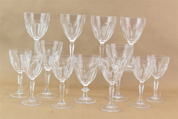 Glass Stemware Wine Goblets & Cordial Glasses