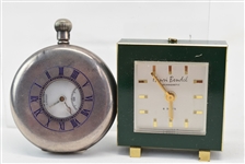 JW Benson Pocketwatch & Henri Bendel Alarm Clock
