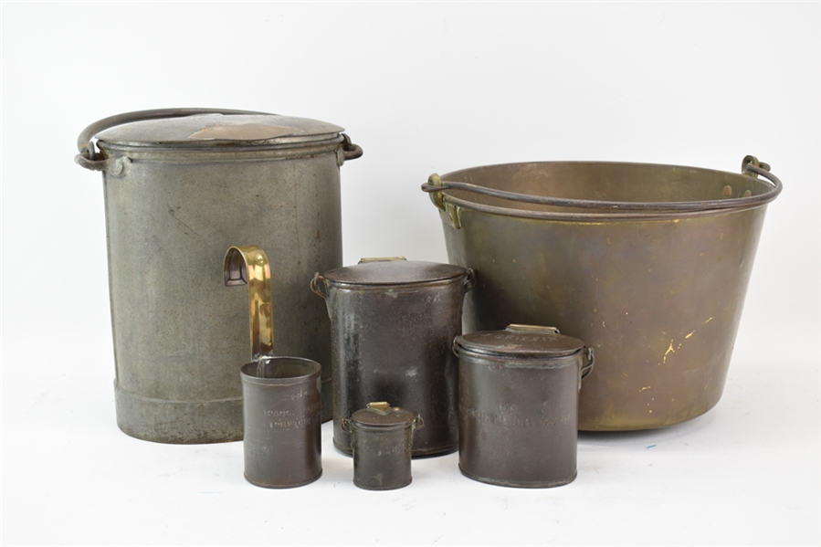 Group of Assorted Antique Metalware