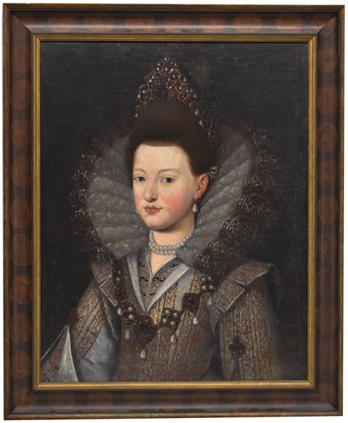 Oil on Canvas, Portrait of Isabella of Savoy