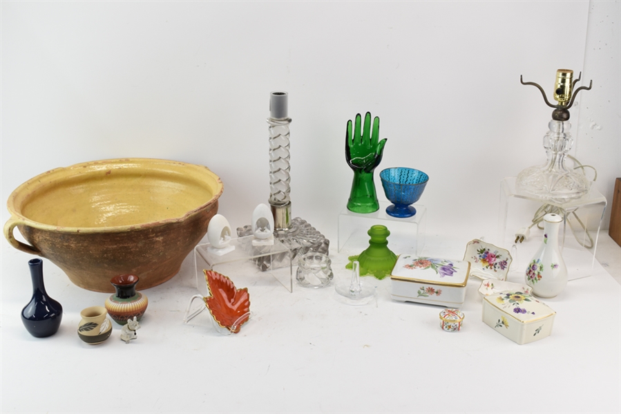 Group of Assorted Table Articles