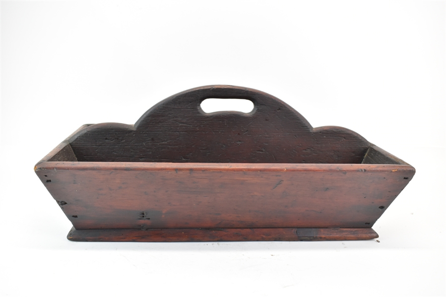 Antique Wooden Tool Carrying Case