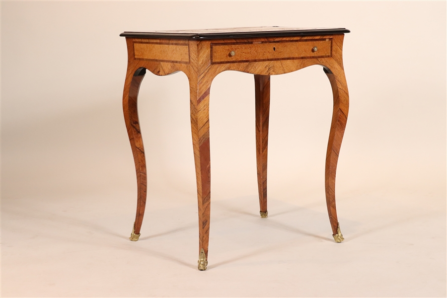 Louis Philippe Marquetry Side Table