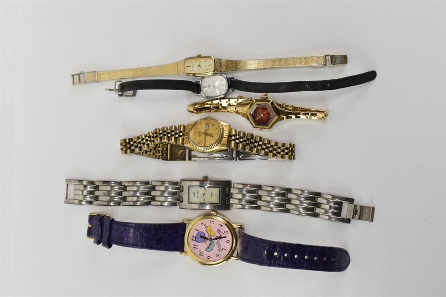 Four Assorted Vintage Seiko Ladies Watches