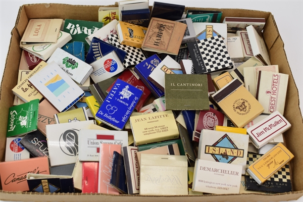 Collection of Matchbooks and Matchboxes