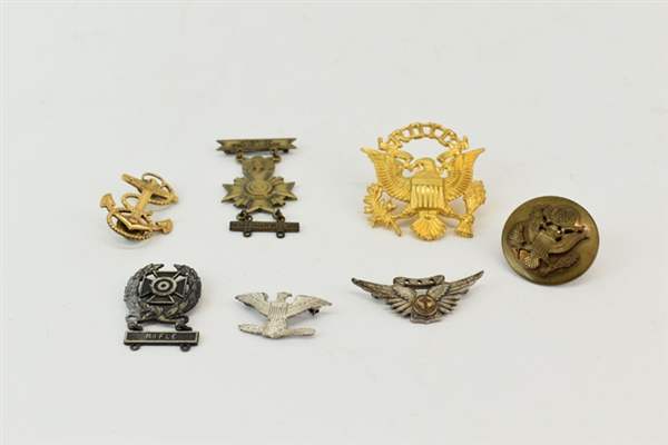Group of Assorted Military Pins