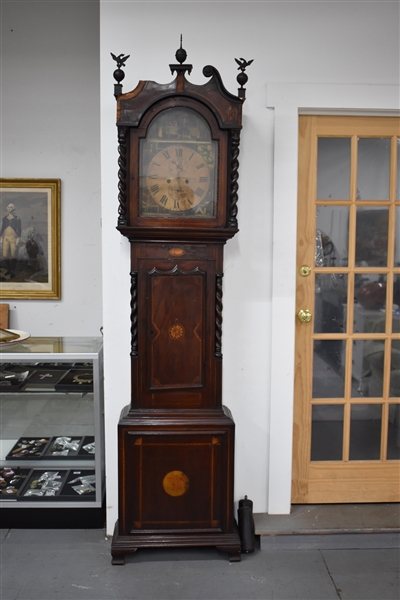 Antique Scottish Tall Case Clock