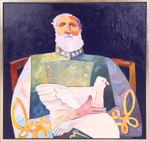 Thom Ross, Oil on Canvas, Robert E. Lee