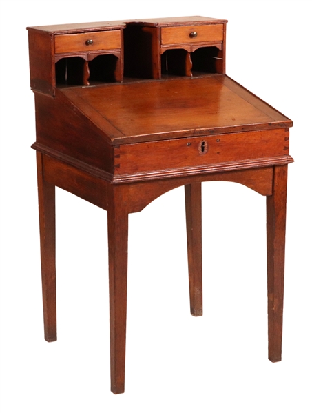 Stained Pine Childs Writing Desk