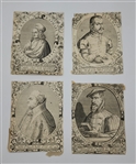 Four Old Master Engravings, Boissard and de Bry