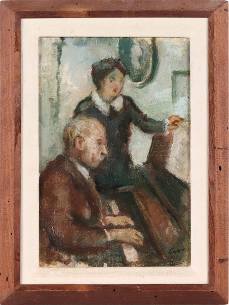 Bernard Gussow, Figures Playing Piano