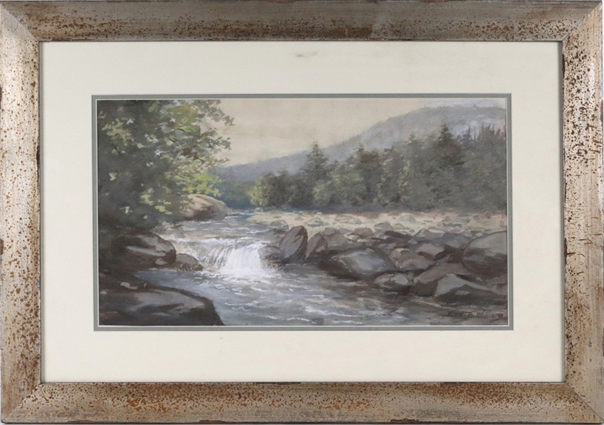 Edward K. Williams, "Adirondack Trout Stream"