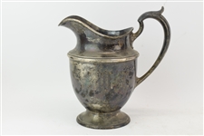 Durgin Sterling Silver Handled Water Pitcher