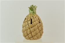 Majolica-Style Slotted Pineapple Table Item