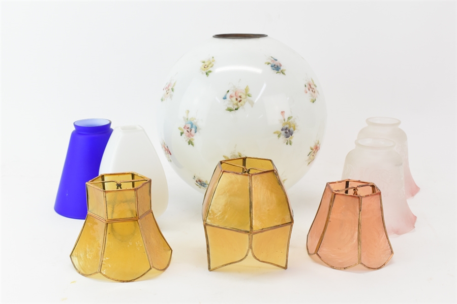 Group of Assorted Lamp Shades