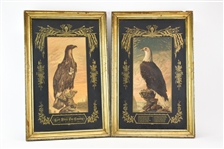 Two Prints of Eagles