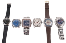 Four Hamilton Self-Winding Wrist Watches