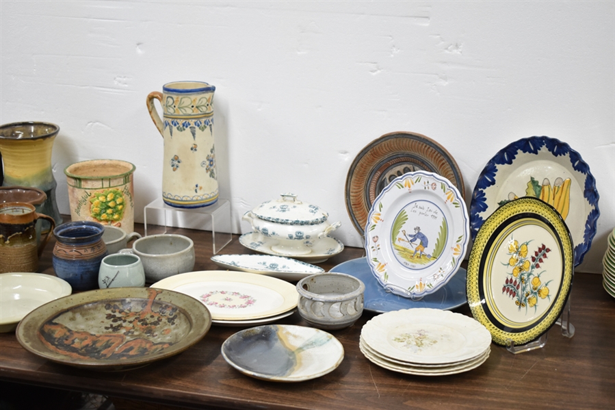 Group of Assorted Ceramic and Porcelain Articles