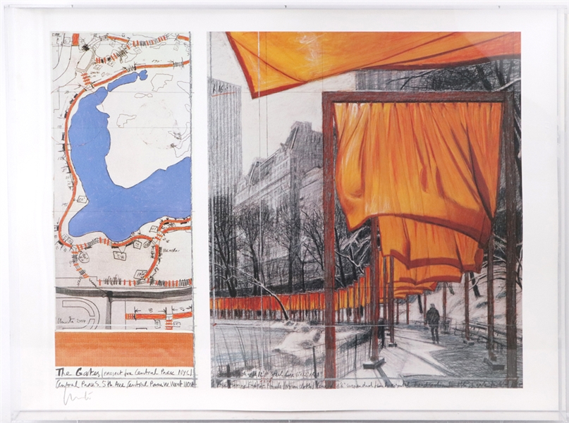 Christo, Print, Gates Project for Central Park