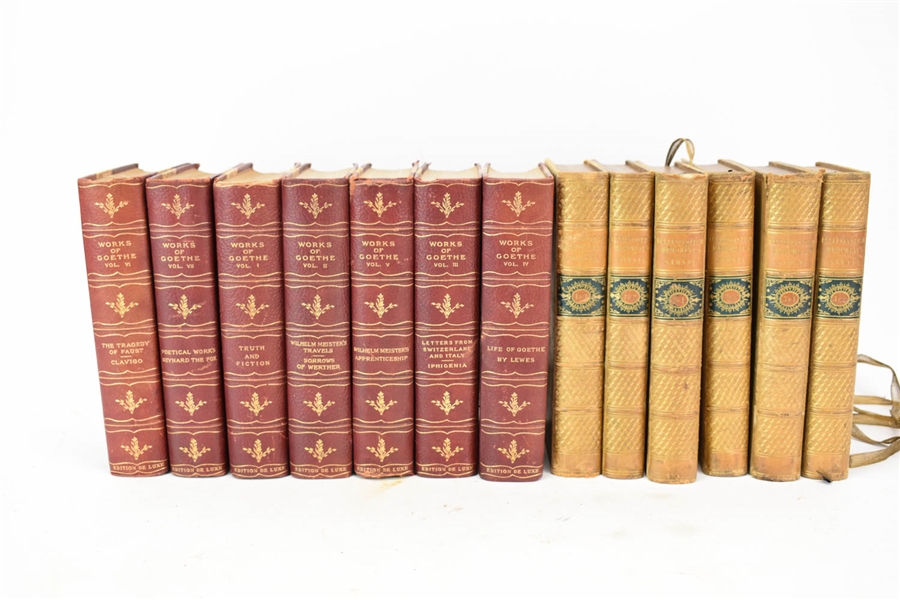 Seven Volumes Works of Goethe