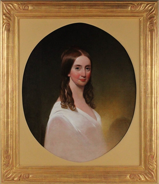 American School, Portrait of a Young Lady