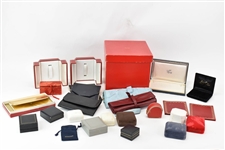 Group of Assorted Jewelry Boxes and Pouches