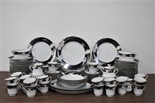 Large Set of Mikasa Dinnerware