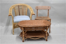 Group of Assorted Furniture 