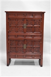 Red Painted Asian Wedding Chest