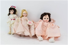 Three Vintage Madame Alexander Dolls