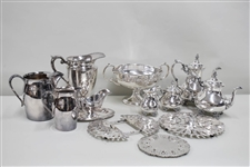Group of Silver Plated Hollowware