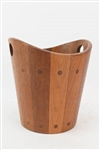 Vintage Modern Siamese Teakwood Ice Bucket