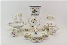 New Chelsea Staffordshire "4543A" Tea Items