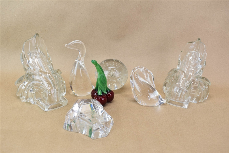 Group of Glass Paperweights