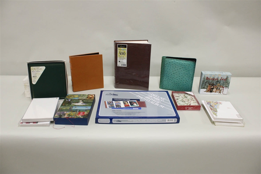 Group of Assorted Photo Albums and Greeting Cards