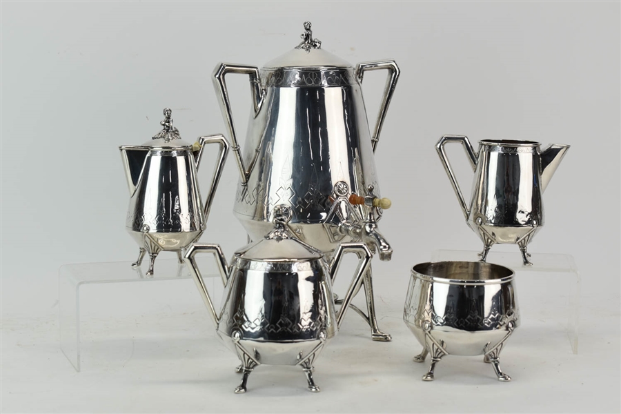 Reed and Barton Silver Plated Tea Service