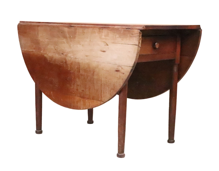 Federal Maple Drop-Leaf Dining Table 