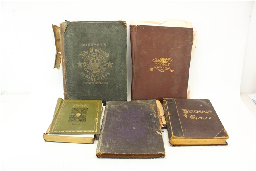 Group of Assorted Antique Books